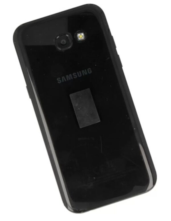 Shungit telefoon sticker rechthoek