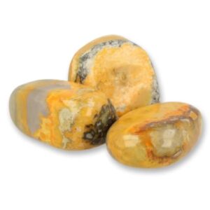 Jaspis bumblebee trommelstenen (mt3-4), per gram
