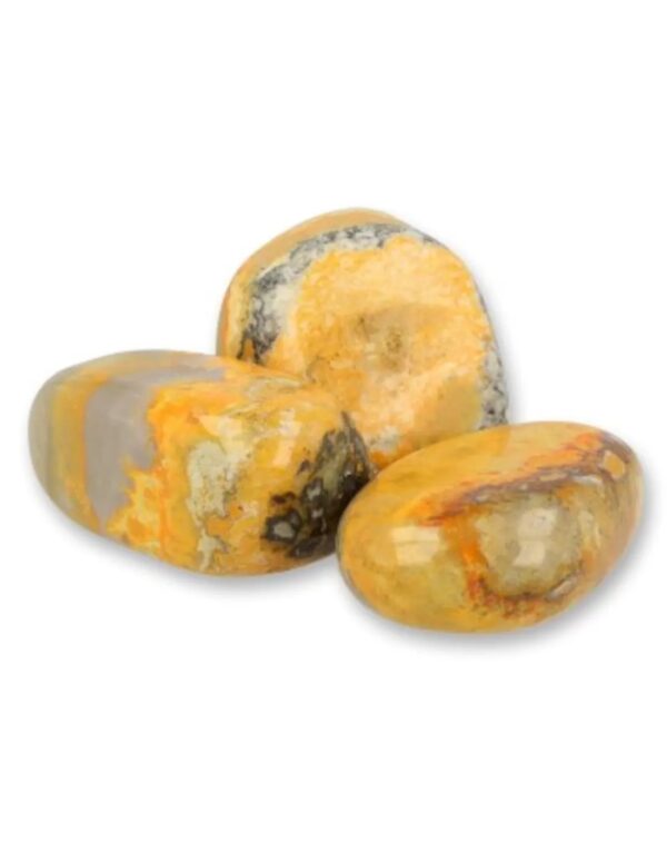 Jaspis bumblebee trommelstenen (mt3-4), per gram