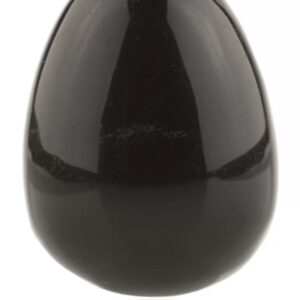 Obsidiaan zwart yoni ei 43x30 mm