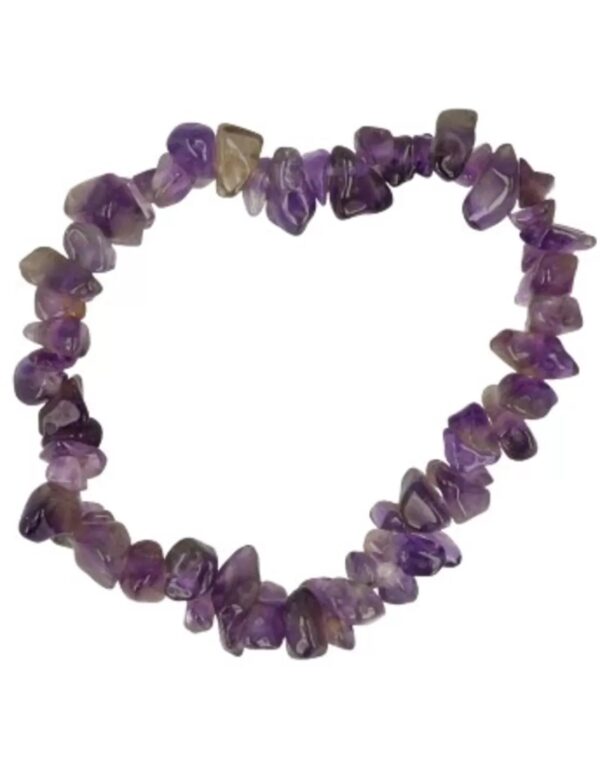 Amethist kinder armbandje split