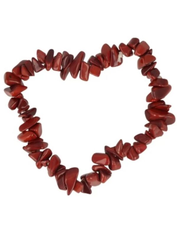 Jaspis rood kinder armbandje split