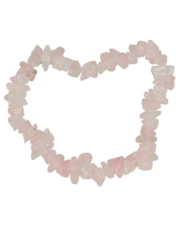 Roze kwarts kinder armbandje split