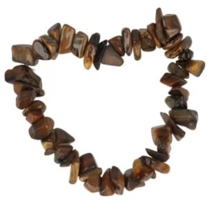 Tijgeroog kinder armbandje split