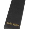 Verpakkingsdoosje zwart 155 x 55 mm met logo