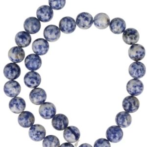 Sodaliet kralen streng 12 mm