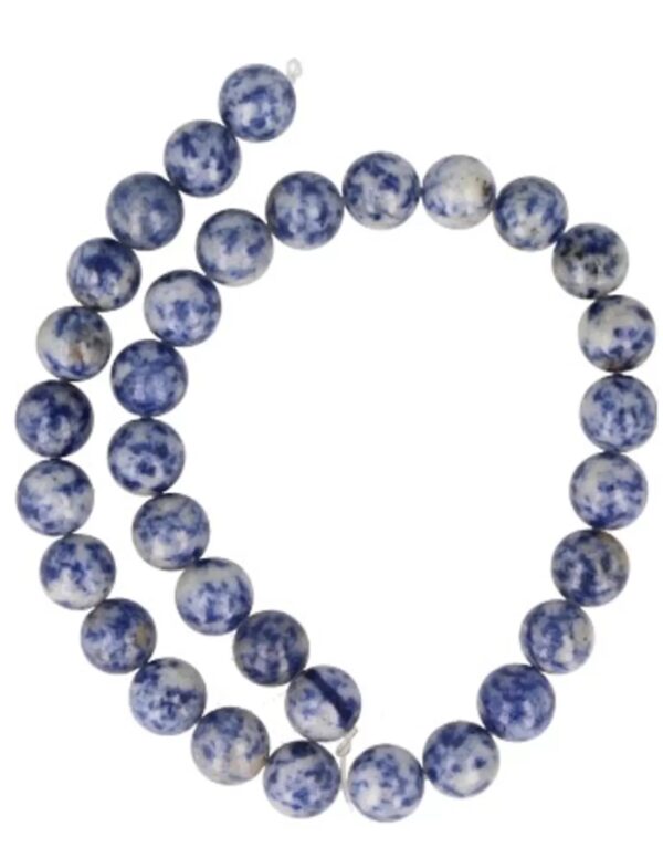 Sodaliet kralen streng 12 mm