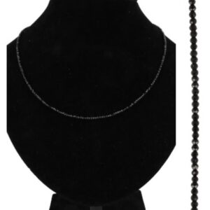 Spinel zwart summer vibes ketting