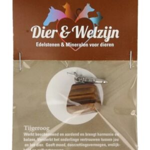 Tijgeroog halsband hanger Dier & Welzijn