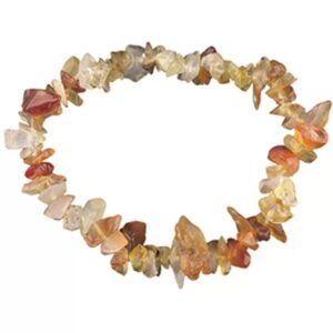 Carneool kinder armbandje split