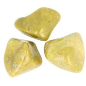 Opaal groen trommelstenen (mt3), per gram