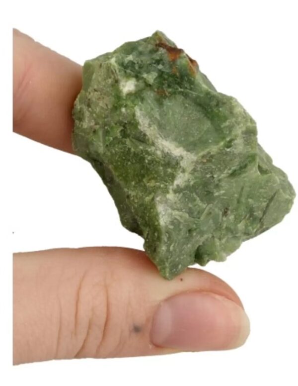 Chrysopraas, ruwe brokjes, p/kg - Image 3