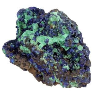 Azuriet / Malachiet Super A ruw, p/kg