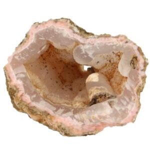 Chalcedoon roze ruw, p/kg