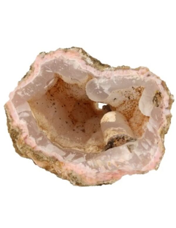 Chalcedoon roze ruw, p/kg