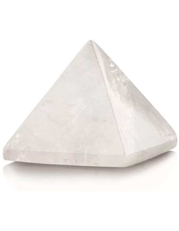 Bergkristal piramide 30 mm edelsteen