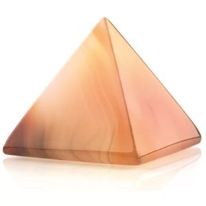 Carneool piramide 30 mm edelsteen