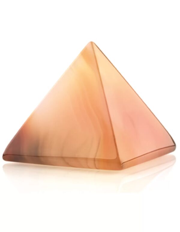 Carneool piramide 30 mm edelsteen