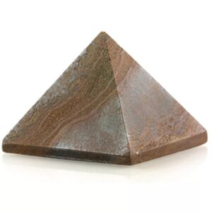 Tijgeroog piramide 30 mm edelsteen