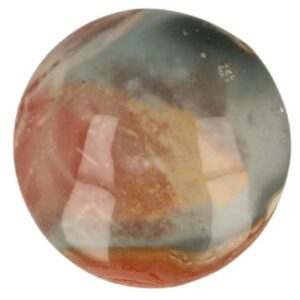 Jaspis Polychroom rond handsteen / oplegsteen
