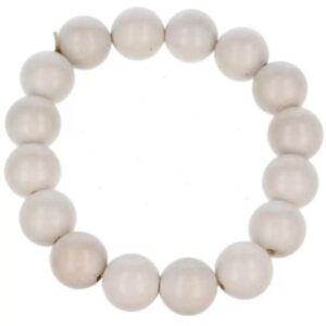 Aventurijn wit kralen armband 12 mm