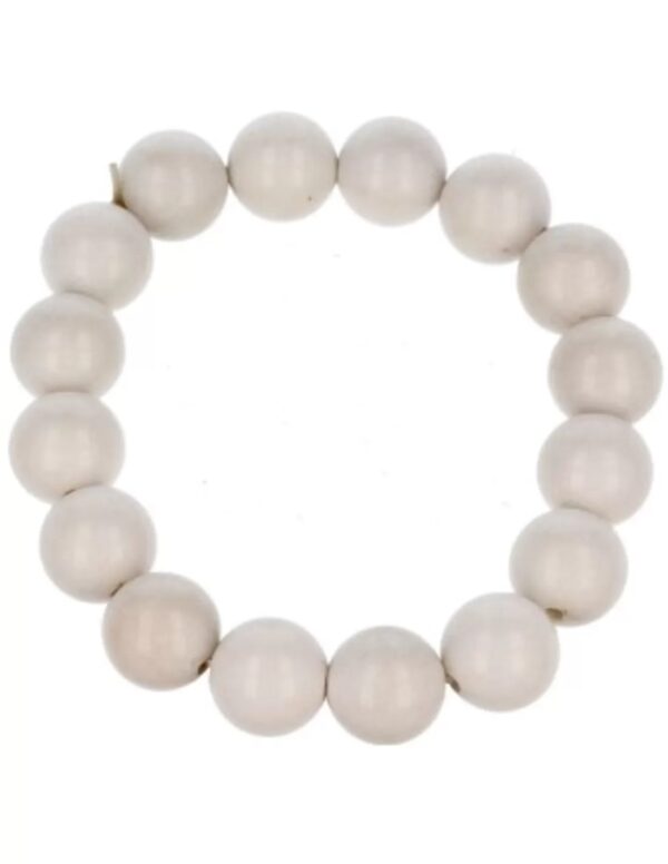 Aventurijn wit kralen armband 12 mm