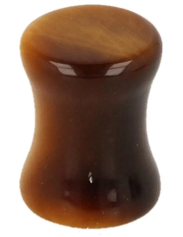 Plug oorpiercing 8 mm Tijgeroog