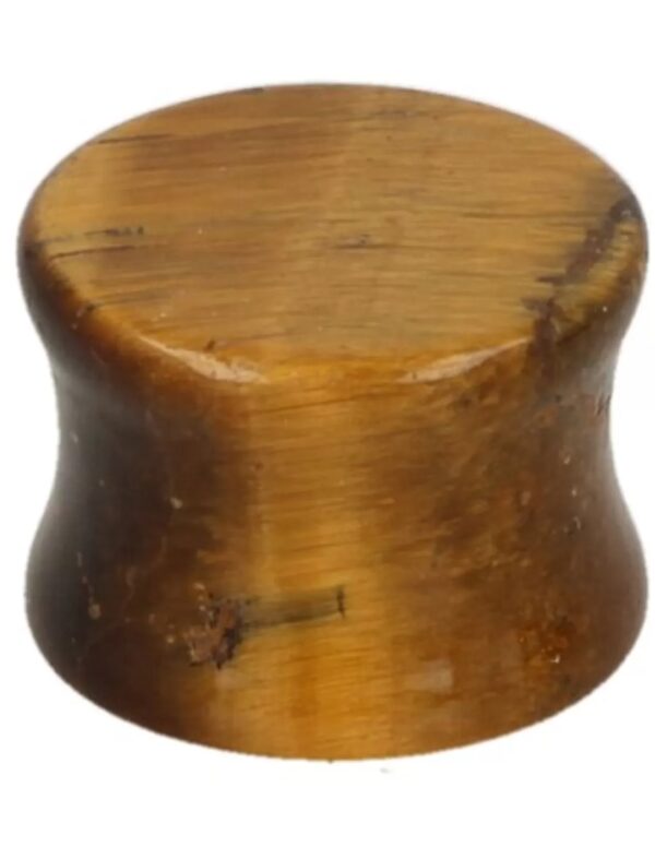 Plug oorpiercing 16 mm Tijgeroog