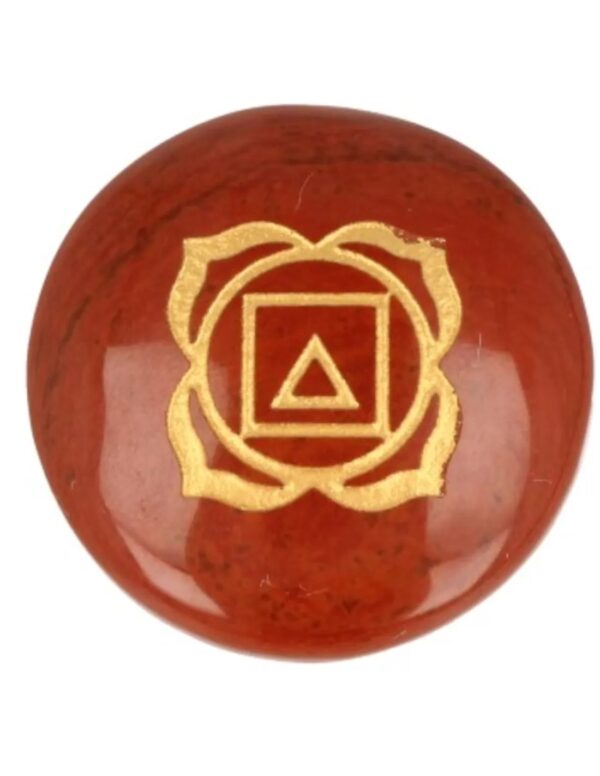 Chakra schijfstenen set in chakrabuidel - Image 2