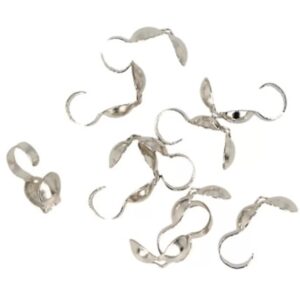 Kalotje 3,6 mm zilverkleur, 10 stuks