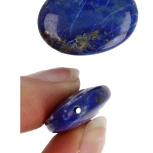 Lapis Lazuli 25 mm ovaal kraal - losse kraal