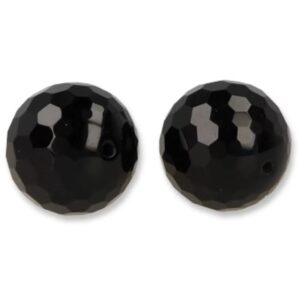 Onyx 20 mm kraal facet - losse kraal