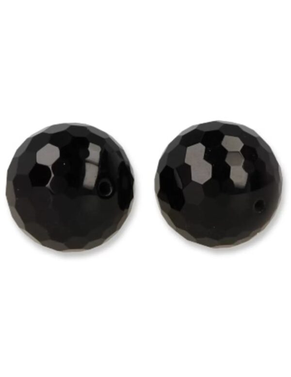 Onyx 20 mm kraal facet - losse kraal