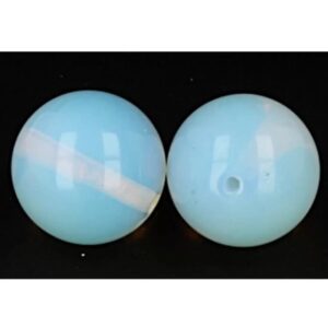 Opaliet 18 mm kraal - losse kraal (synth)