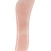 Rozenkwarts guasha massage schraper S-vorm