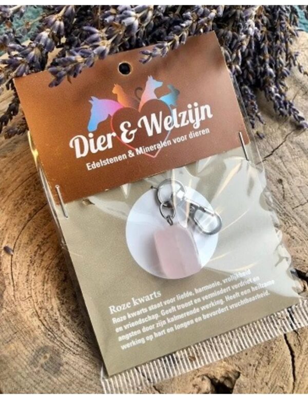 Rozenkwarts halsband hanger Dier & Welzijn - Image 4