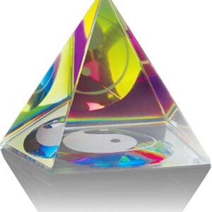 Feng shui piramide 60 mm, yin yang