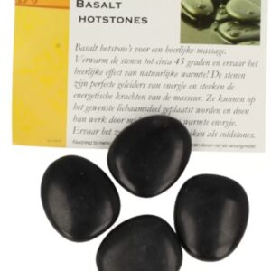 Hotstones basalt teenstenen setje