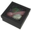 Yoni massage set Serpentijn Jade / Roze kwarts - Image 2