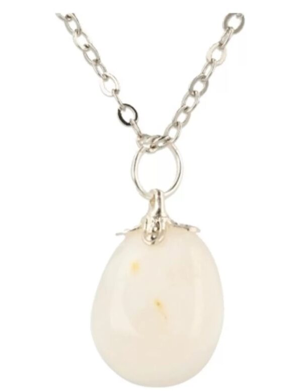 Agaat wit edelsteen hanger - Image 3