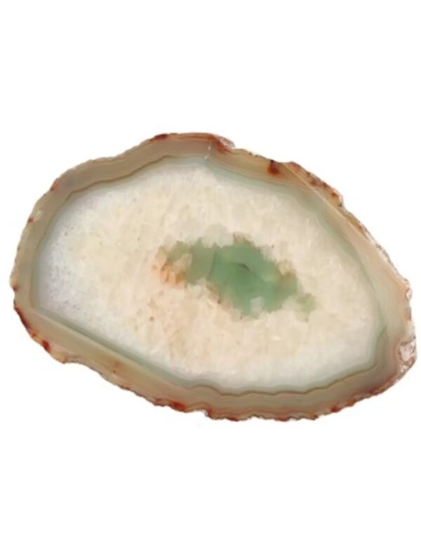 Agaatschijf groen middel 10-15 cm (gekleurd) - Image 3