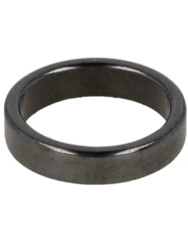 Hematiet edelsteen ring plat 5 mm - 20 - Image 3