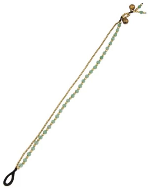 Aventurijn groen enkelbandje gipsy-stijl - Image 3
