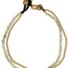 Amazoniet enkelbandje gipsy-stijl