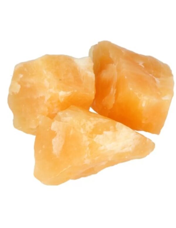 Calciet geel 250 gr. ruwe brokjes