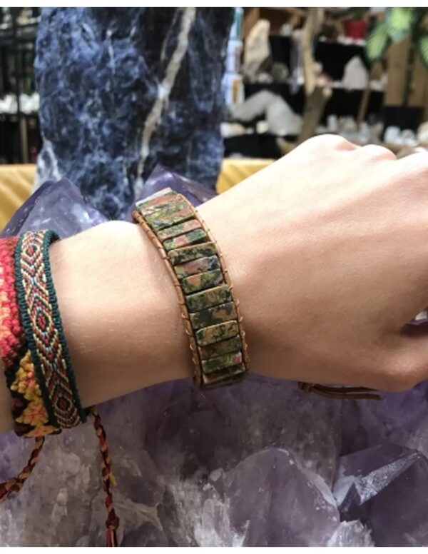 Unakiet leren armband gipsy-style - Image 2