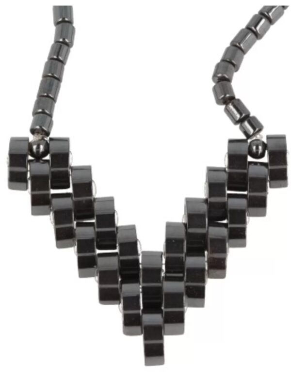 Hematiet ketting halve maan - Image 2