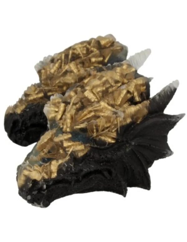 Orgonite drakenschedel zwart/koper - Image 3