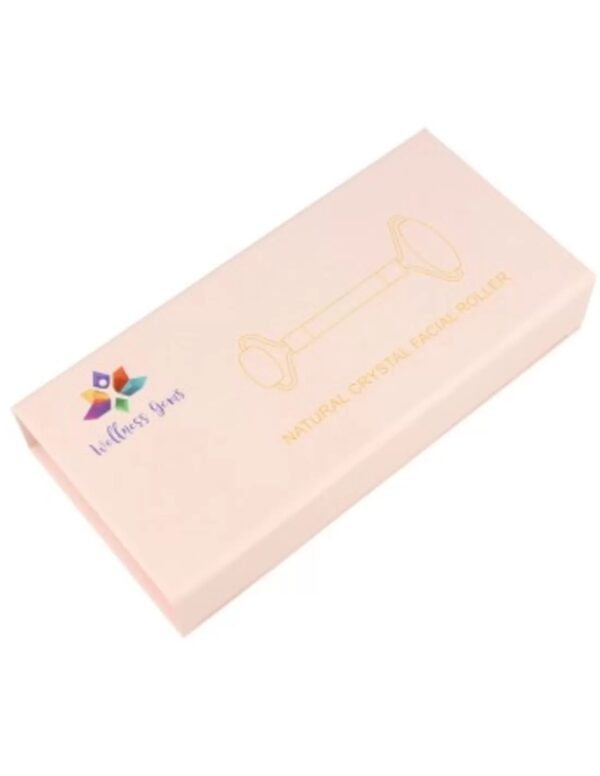 Obsidiaan zwart gezicht massage roller - Image 3
