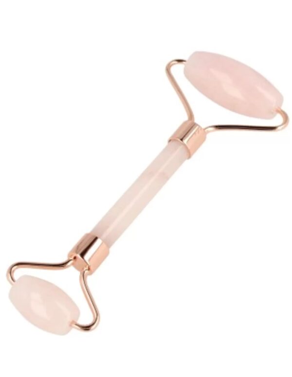 Rozenkwarts gezicht massage roller - Image 2